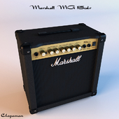 Model of the guitar I Marshall MG15 cdr