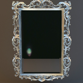 Mirror with Baroque frame