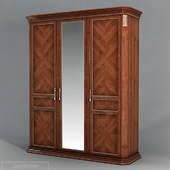 Wardrobe 3-door Bristol "with mirror