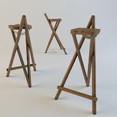 chair-bar wooden