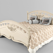 carved bed