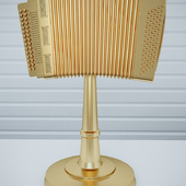 Gold accordion