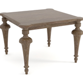 Square old milton table 8831-0007-43