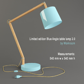 Limited edition Blue Angle table lamp 2.0