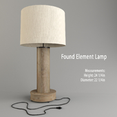 Found Element Lamp