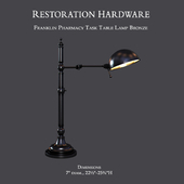 Franklin Pharmacy Task Table Lamp Bronze