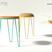 SPUTNIK studio Stool & table