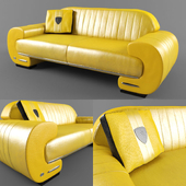 Les Mans Sofa by Tonino Lamborghini Casa