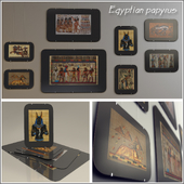 Египетские папирусы в рамках