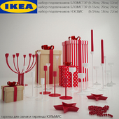 candleholders and boxes IKEA