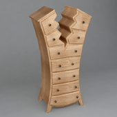 Unusual chest of drawers