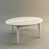 Small table with a pattern