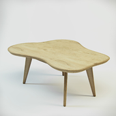 Amoeba shaped coffee table 643TA