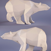 statuette of "bear"