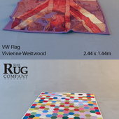 Aubusson tapestry rugs (Blanket, VW Flag)