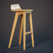 Morph bar chair by Zeitraum