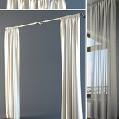 Long curtains