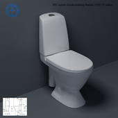WC-istuin Gustavsberg Nautic 5591