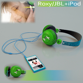iPod nano with JBL/Roxy headphones