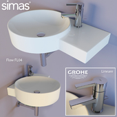Simas Flow FL04 & Grohe Lineare