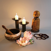 Oriental decorative set