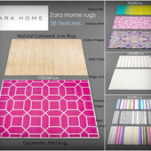 Collection of carpets the Zara Home