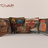 Pillows decorative patchwork