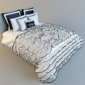 постельное белье с рюшами
