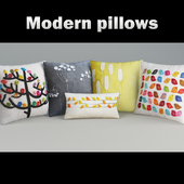 Decorative pillow with applique