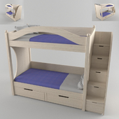 children's bunk bed-2