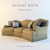 hickory white Wedge Sofa