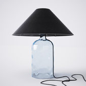 Glass floor lamp