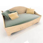 Bed with 1 box