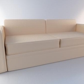 Светлый диван