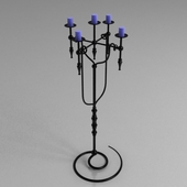 Candlestick-chandelier