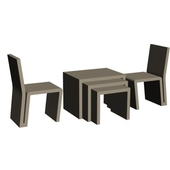 chairs and a table (Italian furniture)