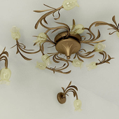 chandelier and wall brackets