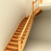 Stairs wooden