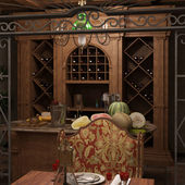 Wine Cabinet Francesco Molone