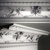 cornice with mouldings