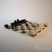 Bauhaus Chess Set