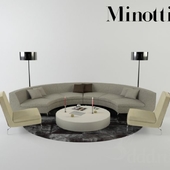 Minotti Living set
