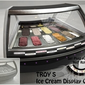 Troy S ice cream display cases