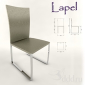 Lapel dining chair