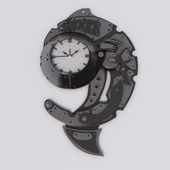 Steampunk Clock Spiral