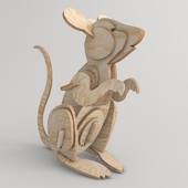 Mouse plywood