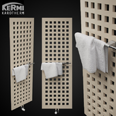 Heated towel rail Kermi Karotherm