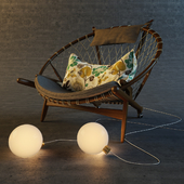 Кресло Circle+ лампы Bulb ( cosmorelax )