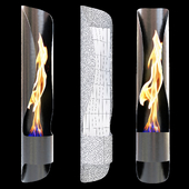 Acquaefuoco Wellness Mood TUBE fireplace