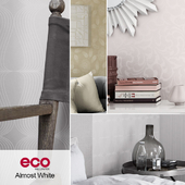 Wallpapers ECO, collection Almost white